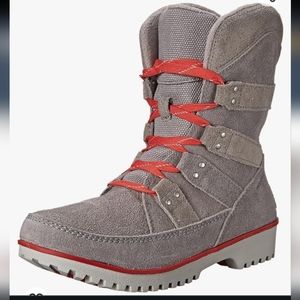 SOREL MEADOW LACE UP ANKLE BOOTS (PRE-LOVED)
